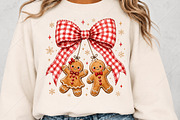 Christmas Gingerbread Coquette PNG, a Seasonal Illustration by Canvas Craft (Thumbnail 5 of 6)