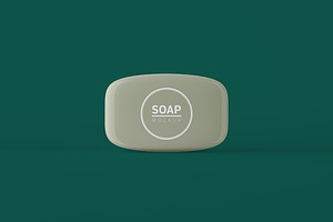Soap Bar Mockup, a Merchandise Mockup by Qaleb Studio