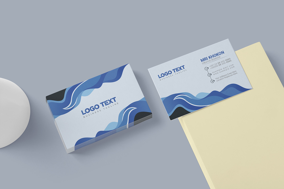 Minimalist Business Card Bundle, a Business Card Template by MRI STUDIO (Photo 18 of 38)