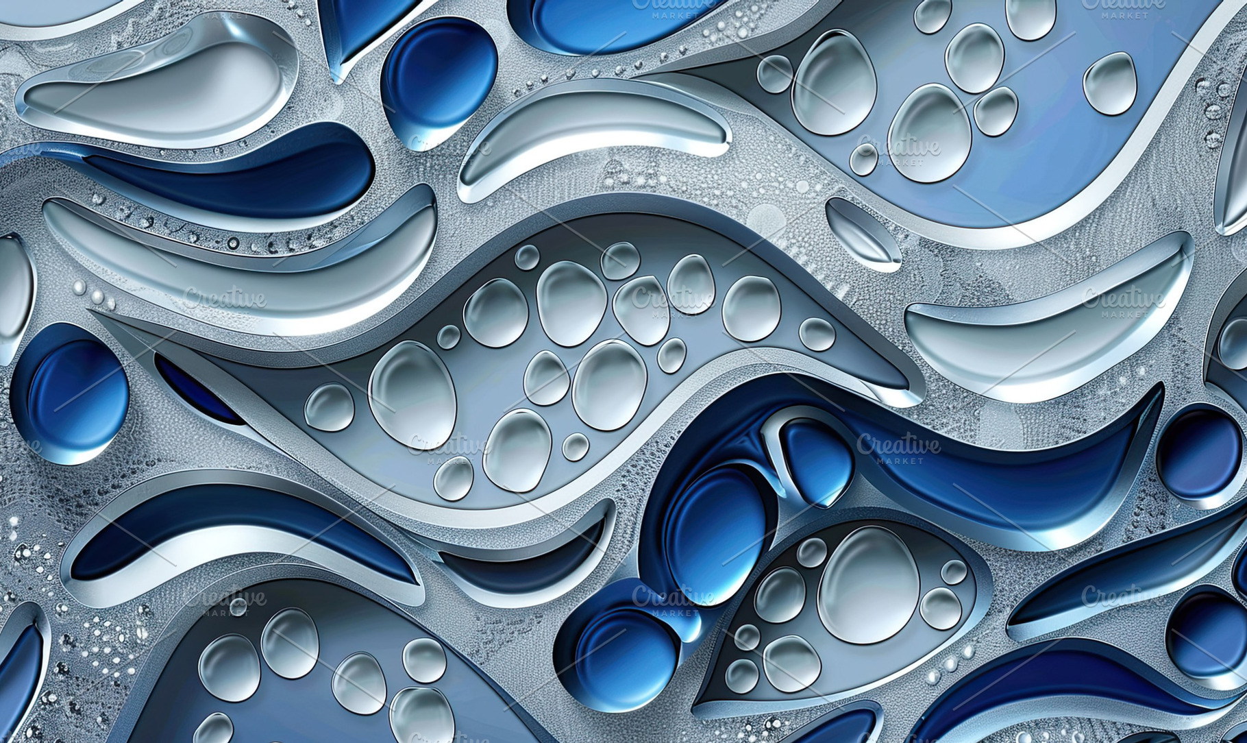 Elegant background with abstract dro, a Photo by LOGOCREATIVE