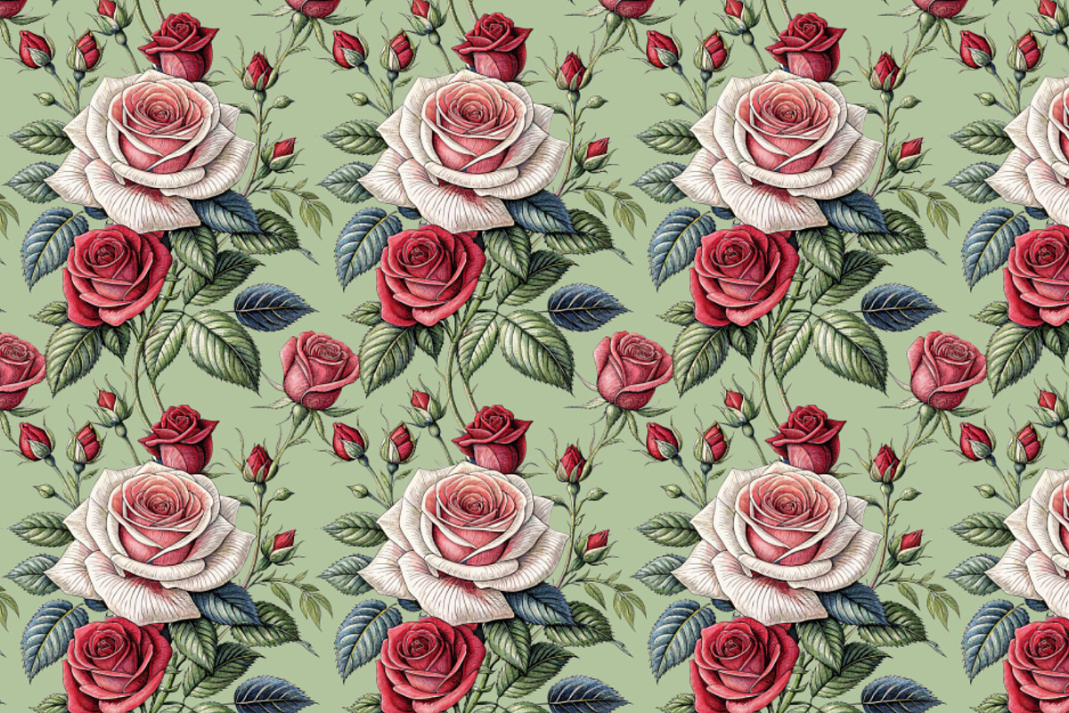 English Roses, a Pattern Graphic by Designs by Helen Trupak (Photo 11 of 13)
