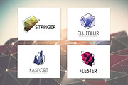 Futuristic & Geometric Logos Bundle, a Branding & Logo Template by AN Productions (Thumbnail 44 of 47)