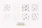 AUTUMN|Botanical line art collection, a Seasonal Illustration by Navenzeles (Thumbnail 9 of 16)
