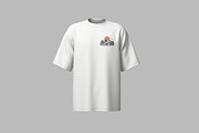 Oversized T-Shirt Mockup, a Shirt Mockup by simuradi (Thumbnail 4 of 6)
