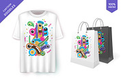 Bright cartoon doodle, a Decorative Illustration by KENO Mascots (Thumbnail 2 of 3)