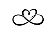 50 Infinity Heart Symbol Vector Bund, an Illustration by abu67222 (Thumbnail 52 of 55)