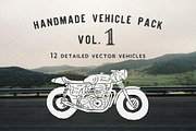 Handmade Vehicle Pack, an Illustration by Woodcrest Design Co. (Thumbnail 1 of 2)