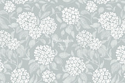 Hydrangea Pattern Collection, a Pattern Graphic by Note And Silence (Thumbnail 3 of 7)