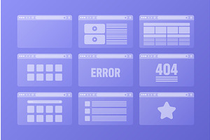 Web browser window, transparent, a Technology Illustration by 32pixels