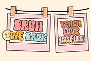Groovy Teacher, a Sans Serif Font by Brown Cupple (Thumbnail 5 of 7)