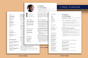 Professional resume template, a Resume Template by VictoriousVita (Thumbnail 4 of 8)