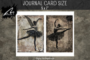 Shabby Chic Gothic Ballerina Figures, a Person Illustration by Digital Art Mahdiseño (Thumbnail 6 of 9)