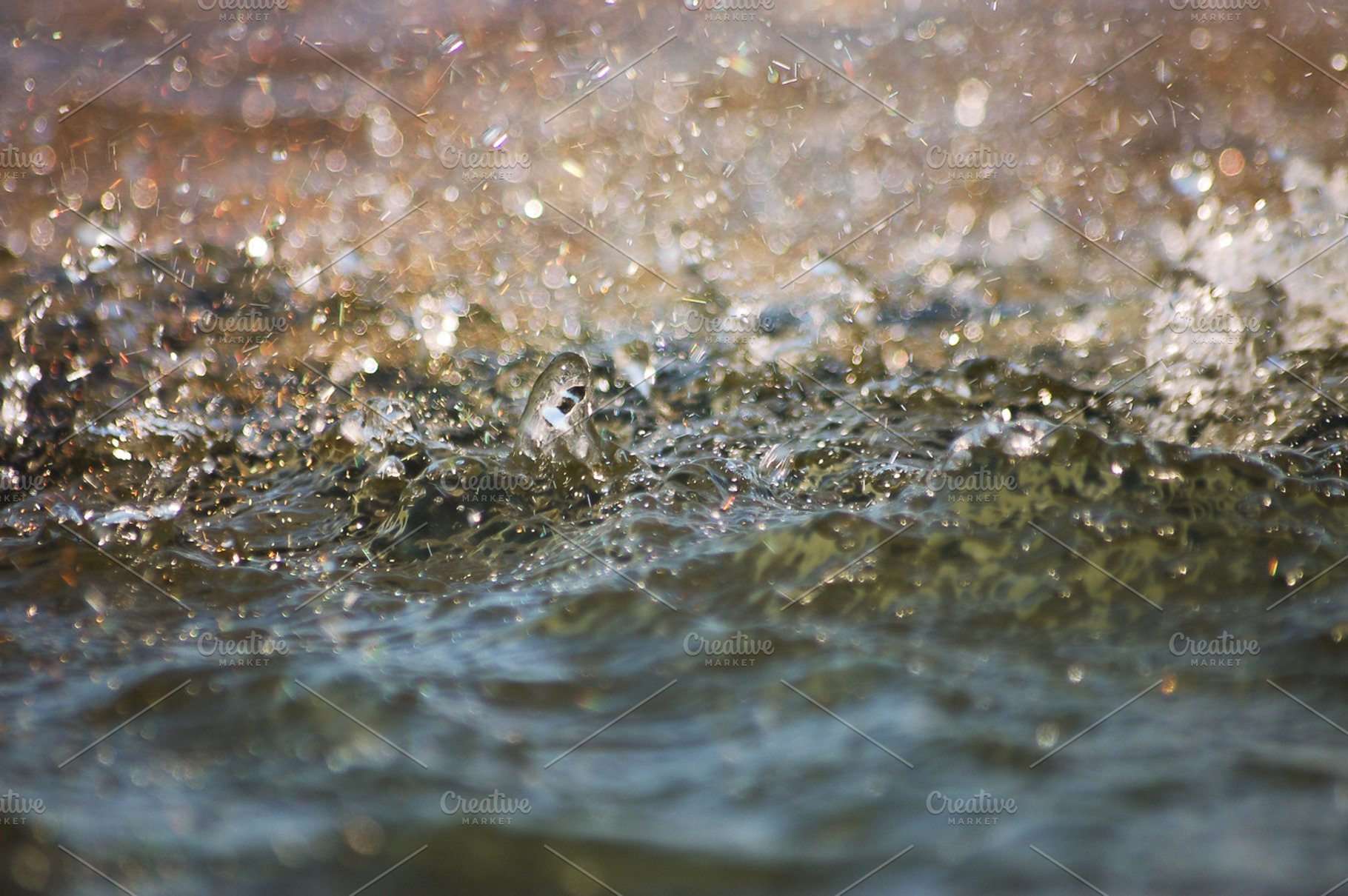 Water closeup, an Abstract Photo by ANOVVA