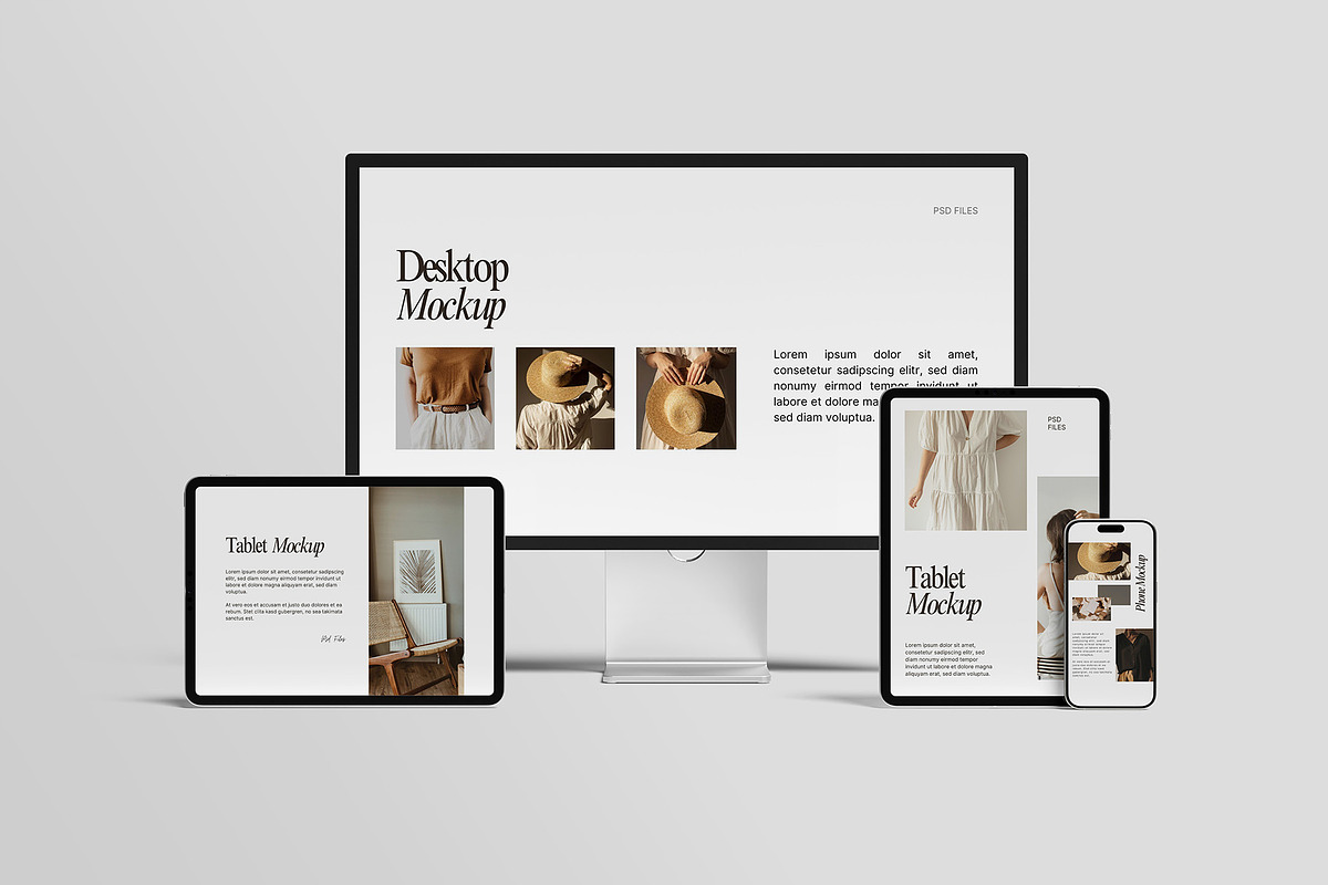 Multi Device Mockup Scene Creator, a Mac Mockup by Graphiculon (Photo 10 of 11)