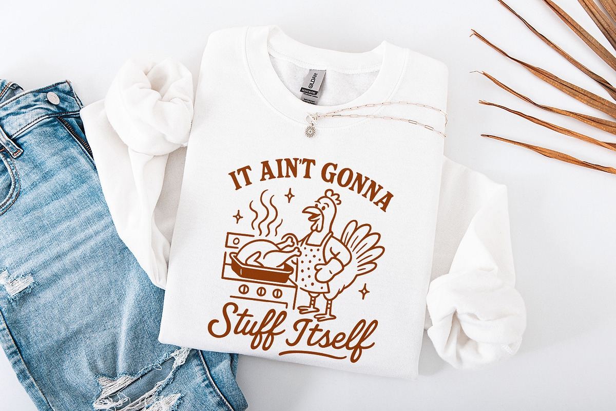 It Aint Gonna Stuff Itself Shirt, an Illustration by SharpMarketplace (Photo 4 of 9)