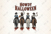 Howdy Halloween Sublimation PNG, an Illustration by Rose Art (Thumbnail 1 of 5)