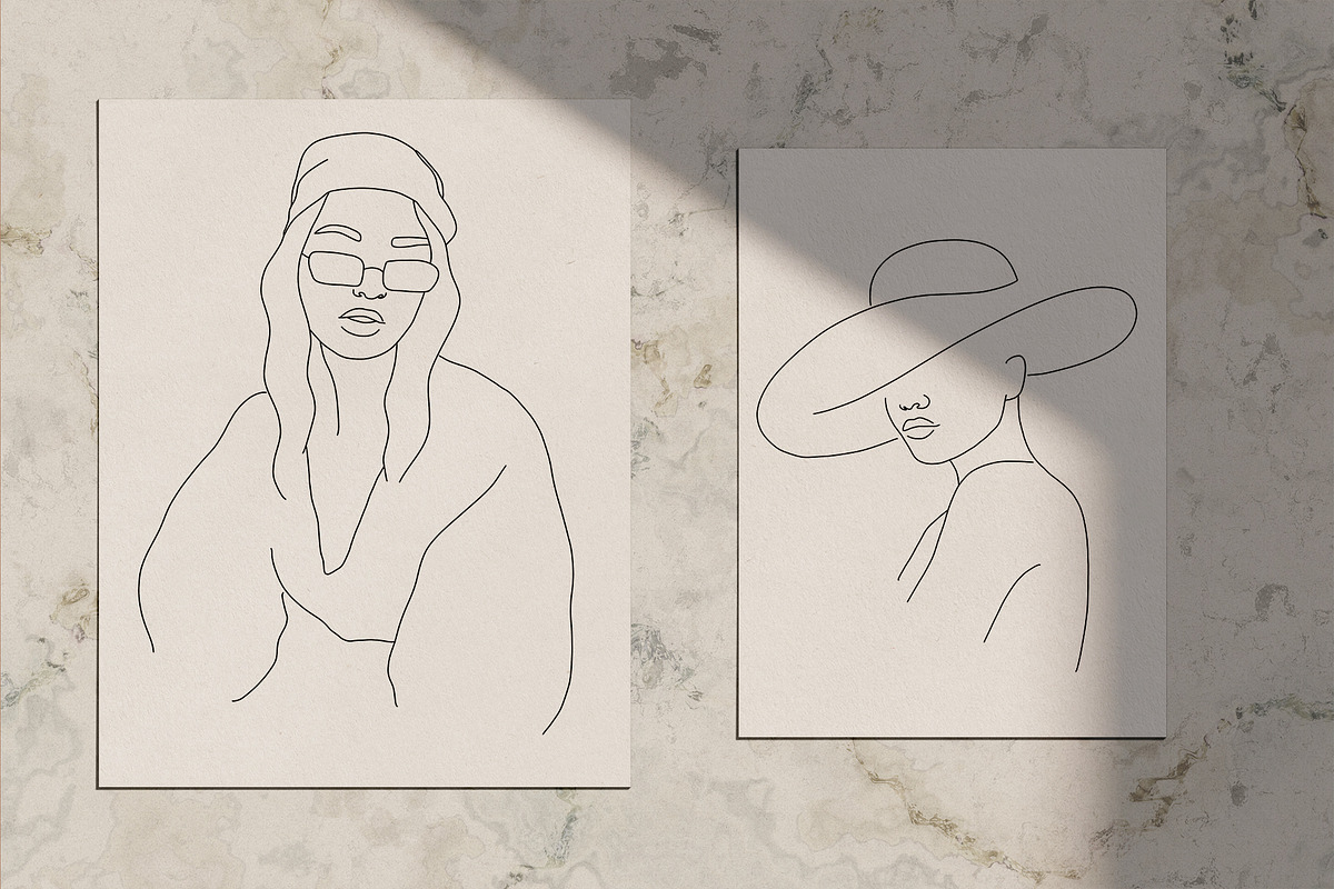 12 Summer Vacay Line Art, a Decorative Illustration by Miracles Everywhere (Photo 2 of 7)