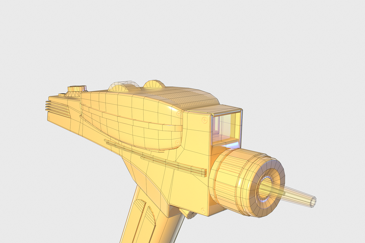 Phaser Gun Star Trek, an Object 3D Model by Daniel Mikulik (Photo 16 of 29)
