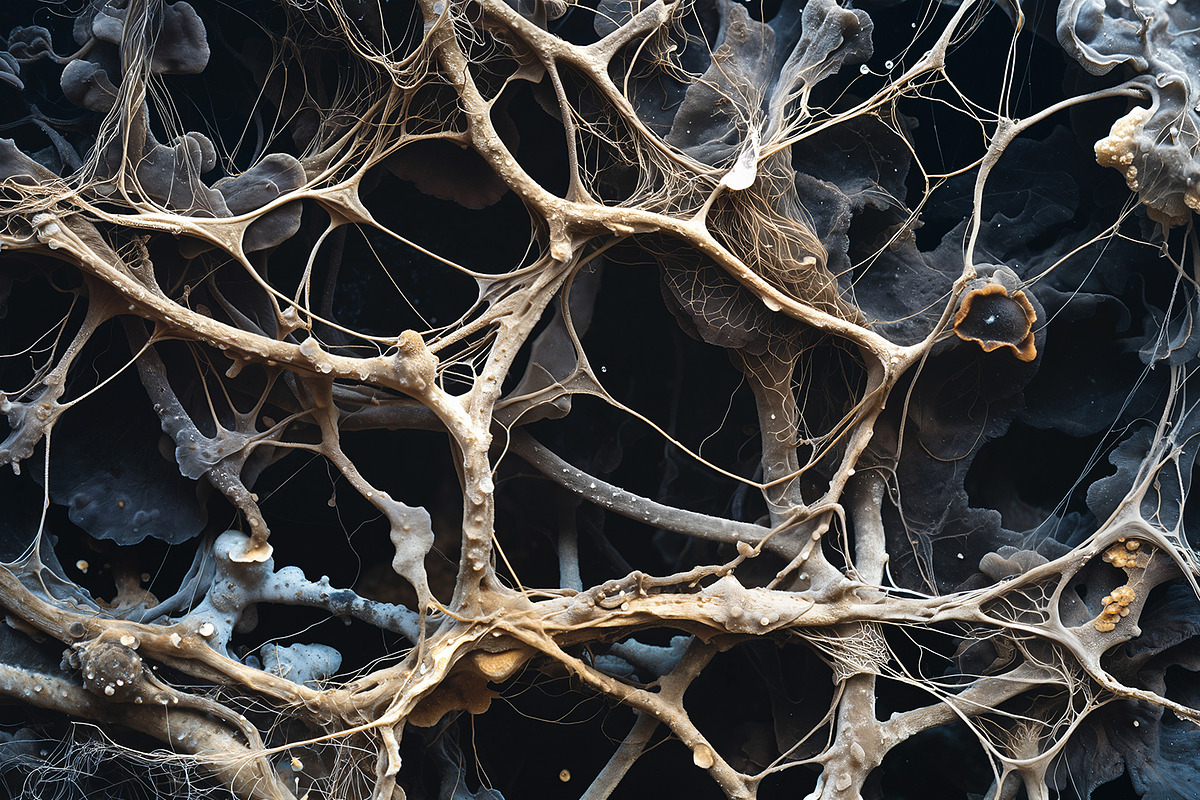 72 Microscopic Fungi Backgrounds, a Background Graphic by h.utomo (Photo 68 of 72)