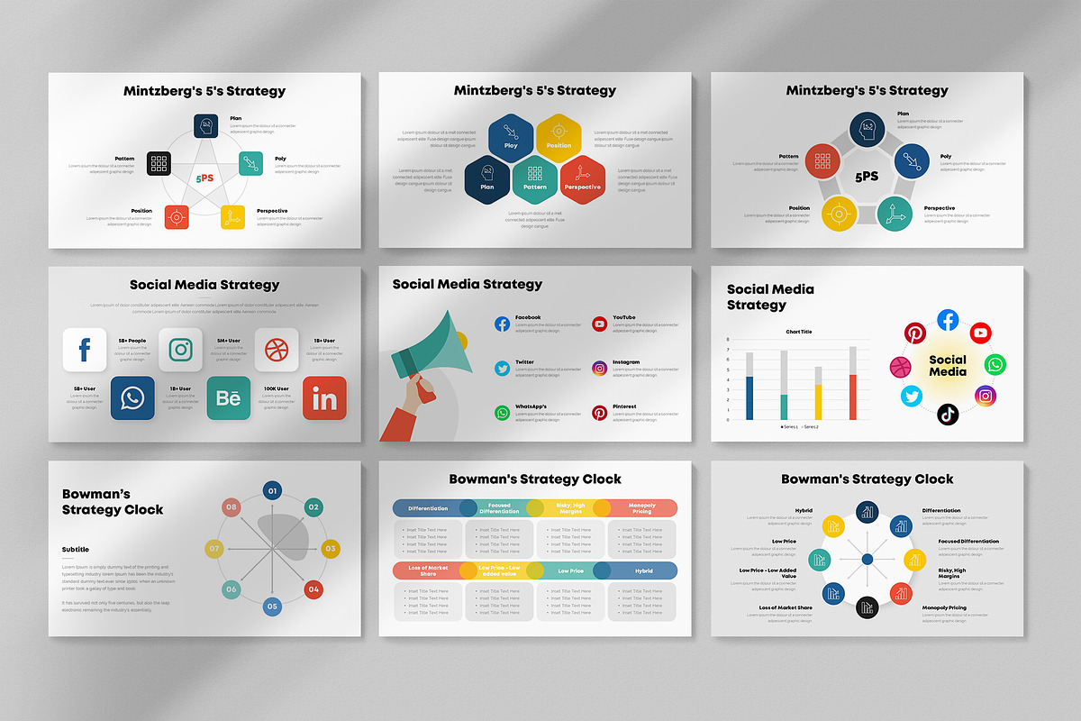Business Strategy Presentation, a Presentation Template by GenerousArt