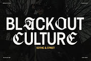 Bergham - Experimental Display Font, a Blackletter Font by RagamKata (Thumbnail 4 of 10)