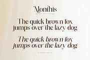 Monthis, a Serif Font by saemoon creative (Thumbnail 8 of 17)