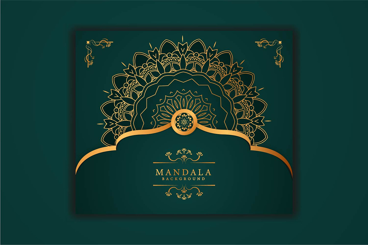 6 Luxury mandala background | SVG, a Decorative Illustration by vectorartificer (Photo 3 of 7)