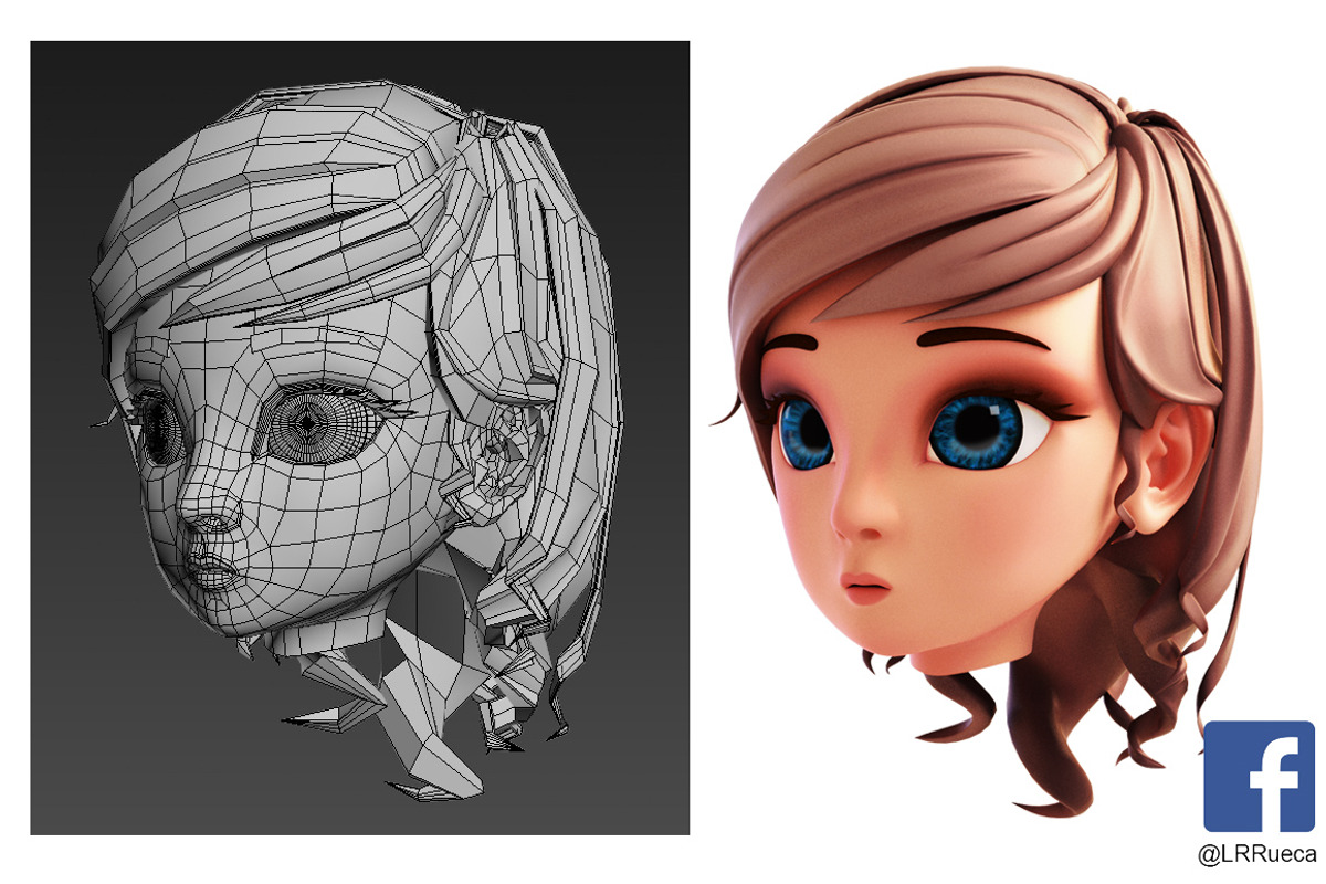 3D Head_3DSGHT#2_Finish Version, a Characters & Person 3D Model by LomellRueca (Photo 3 of 7)