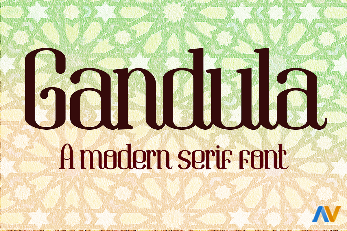 Gandula, a Serif Font by Wakoletras (Photo 1 of 3)