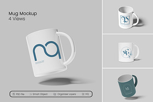 Mug Mockup, a Cups & Container Mockup by seramoe