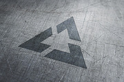 Sci-Fi Triangular Logo, a Branding & Logo Template by GLXY (Thumbnail 4 of 5)