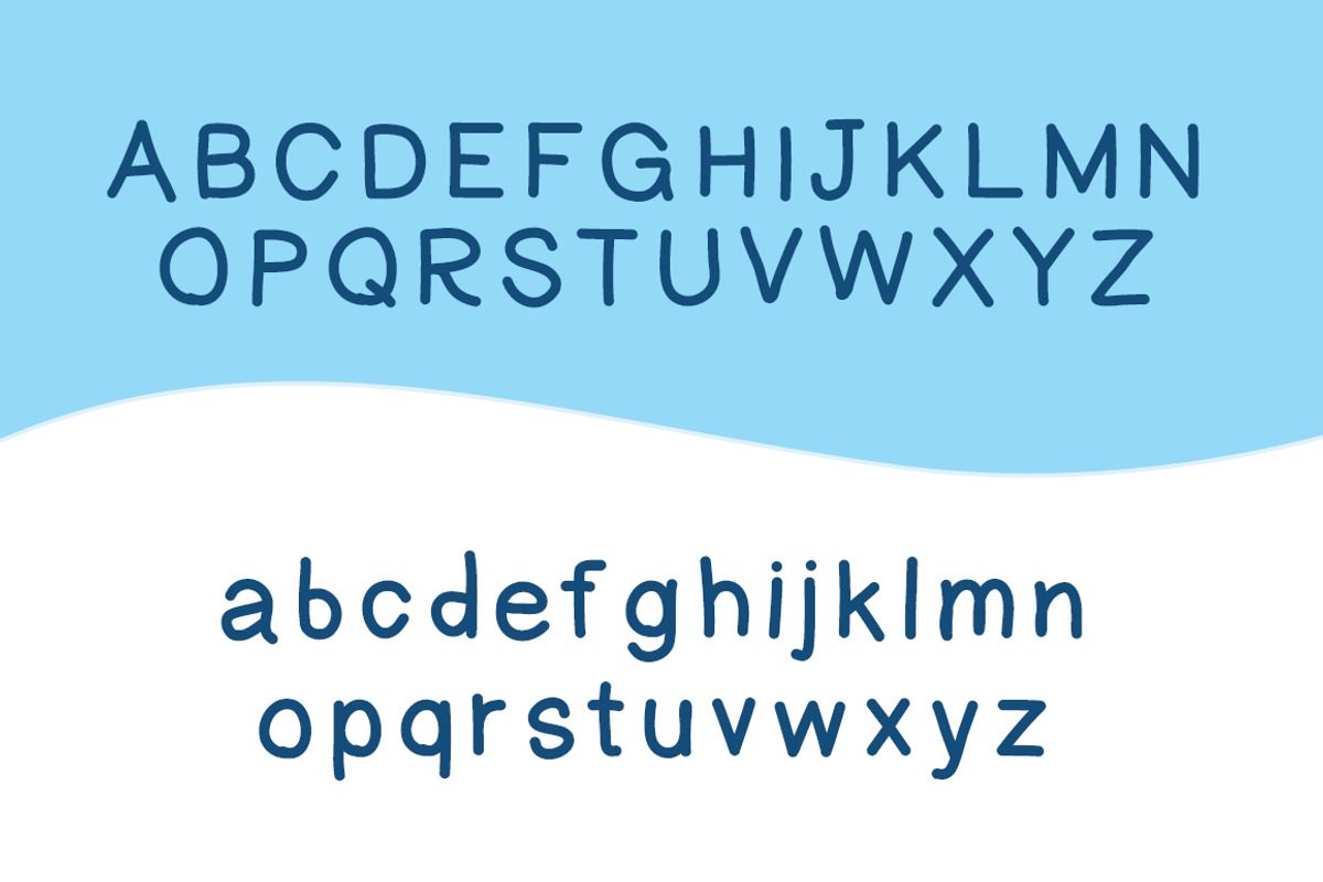 Yeti - Hand Drawn Font, a Sans Serif Font by HipFonts (Photo 2 of 3)