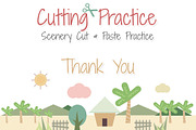 Cutting Practice for Kids Activities, an Education Illustration by TukTuk Design (Thumbnail 5 of 5)