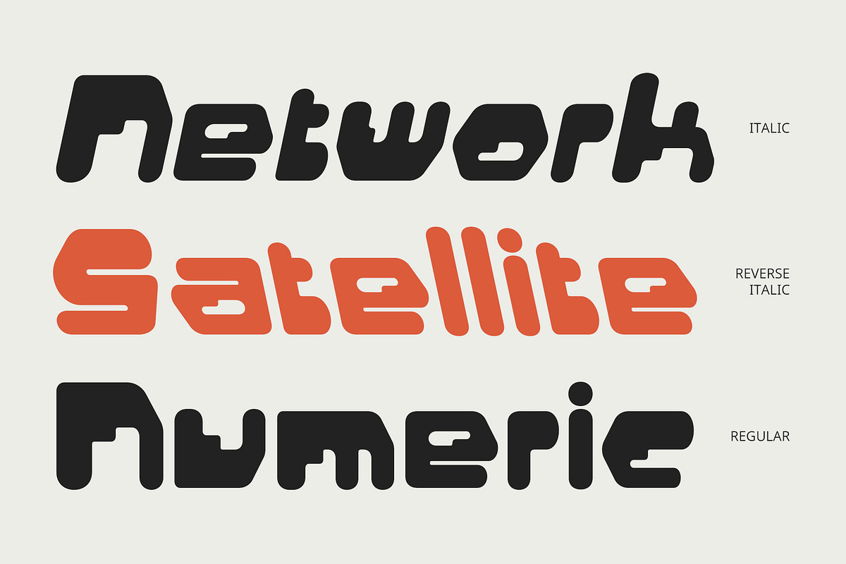 Renosa – Techno Font, a Sans Serif Font by Craft Supply Co. (Photo 4 of 8)