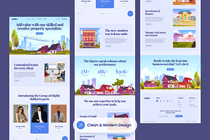 Real Estate Consultant Landing Page