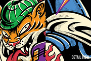 Beast Tone T-Shirt Illustration, an Animal Illustration by badsyxn (Thumbnail 3 of 5)