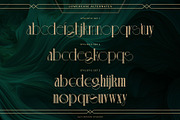 Decobra Art Deco Font, a Serif Font by alit design (Thumbnail 15 of 17)