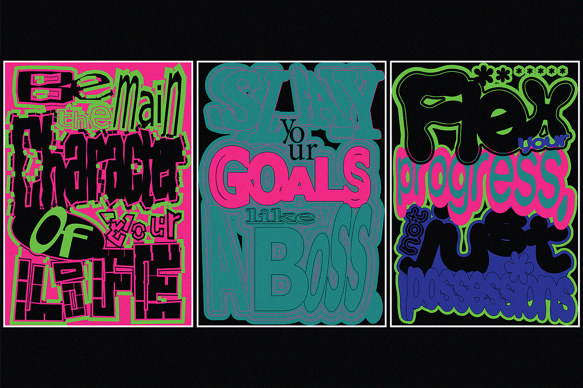 Motivational Poster Set-10 Designs#3, a Graphic by 159room.studio (Photo 4 of 6)