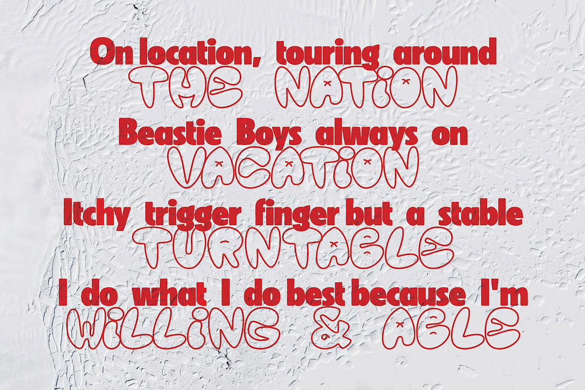 Bubbba & Bubbbo - Font Duo, a Sans Serif Font by Drawwwn (Photo 13 of 15)