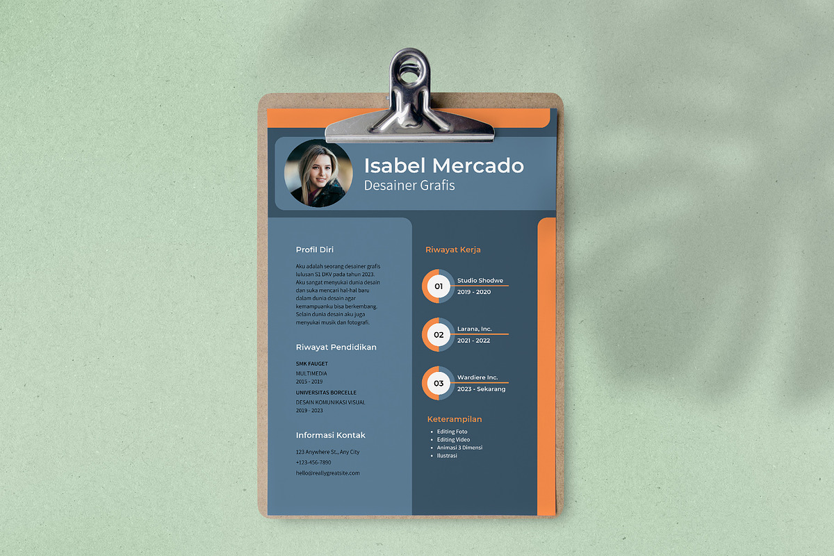 Modern CV Template