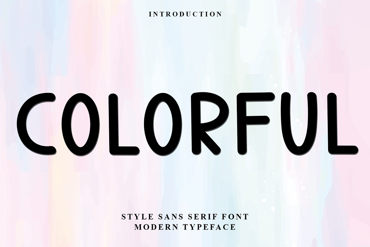 Colorful, a Script Font by InermediaSTUDIO (Photo 1 of 6)