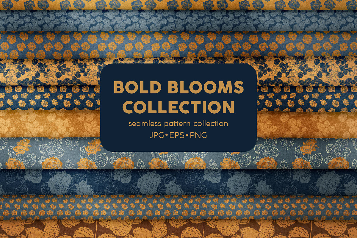 Bold Blooms Collection, a Pattern Graphic by Sonulkaster (Photo 1 of 8)