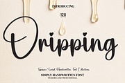 Dripping | Script Font, a Script Font by Scratchones (Thumbnail 1 of 8)