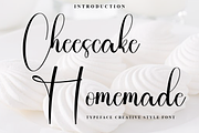 Cheescake Homemade, a Handwritten Font by InermediaSTUDIO (Thumbnail 1 of 8)