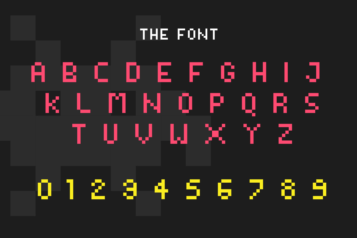 Video Game Font preview 2