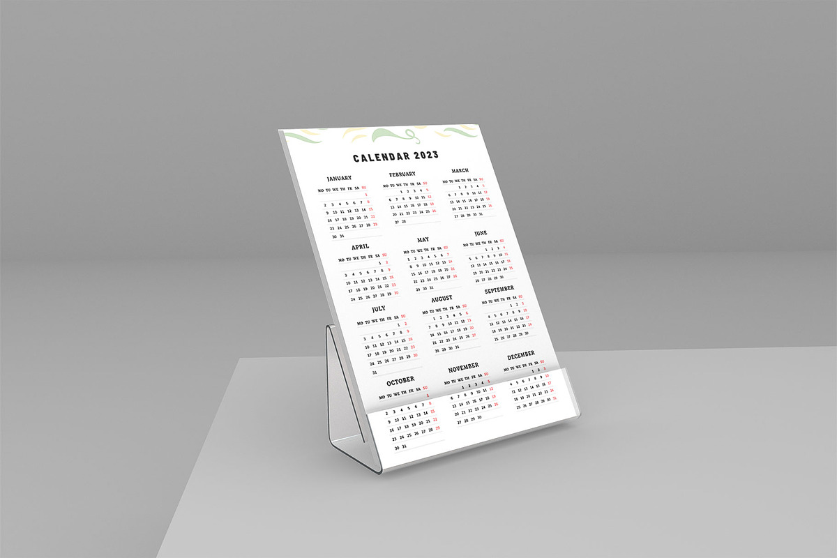 Calendar Template 2023, a Stationery Template by Design Zone (Photo 3 of 3)