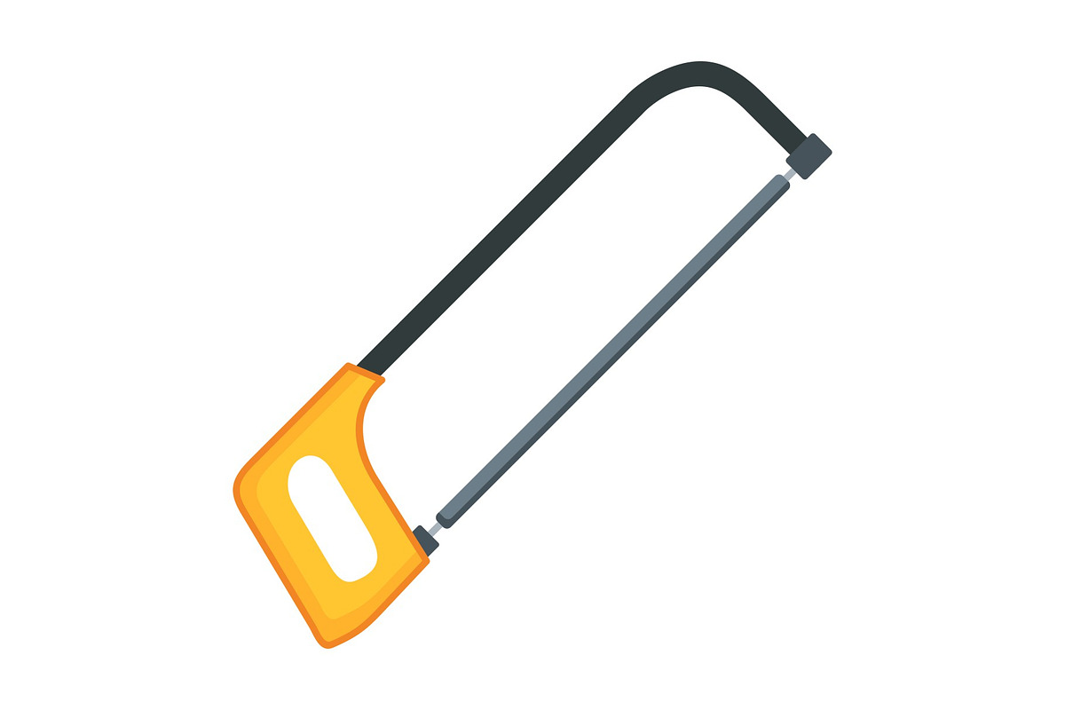 Hacksaw Illustration Icon, an Icon by Pexelpy (Photo 1 of 2)