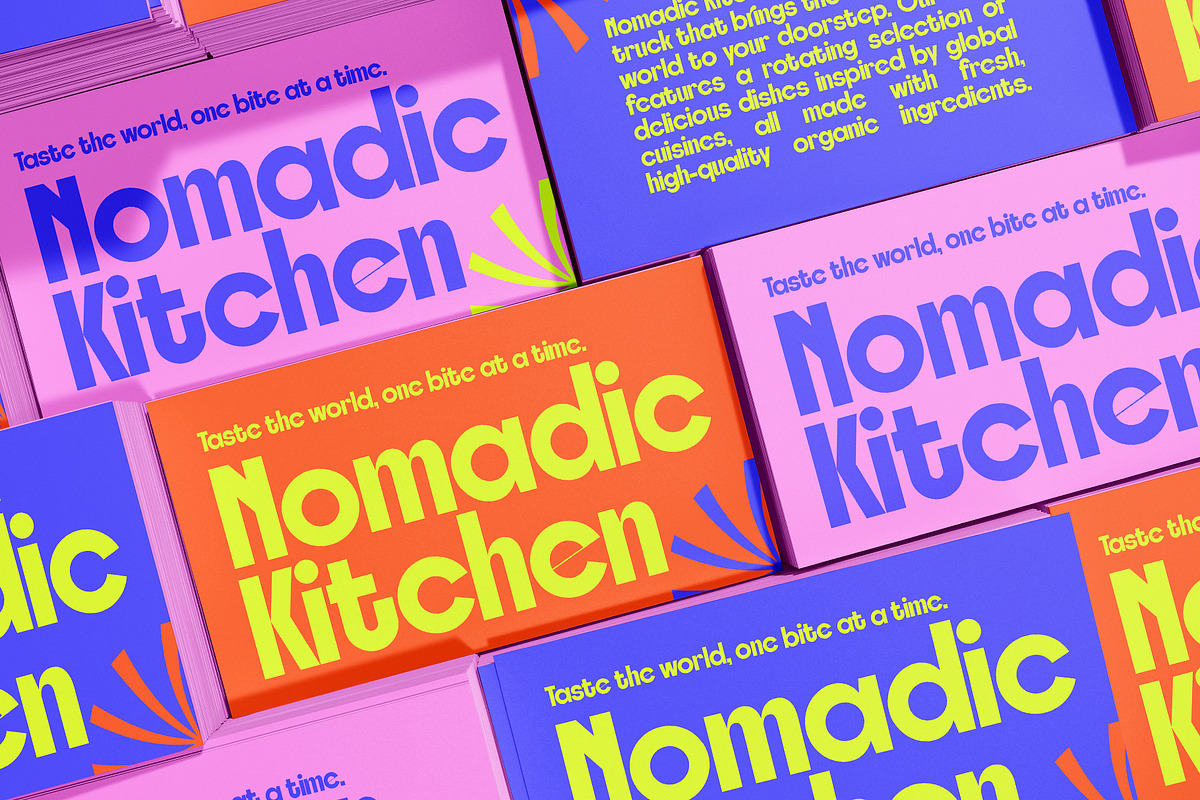 ROCKFALL - Bold Ligature Typeface, a Sans Serif Font by SilverStag Type Foundry (Photo 6 of 30)