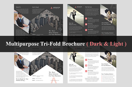 Multipurpose Tri-Fold Brochure