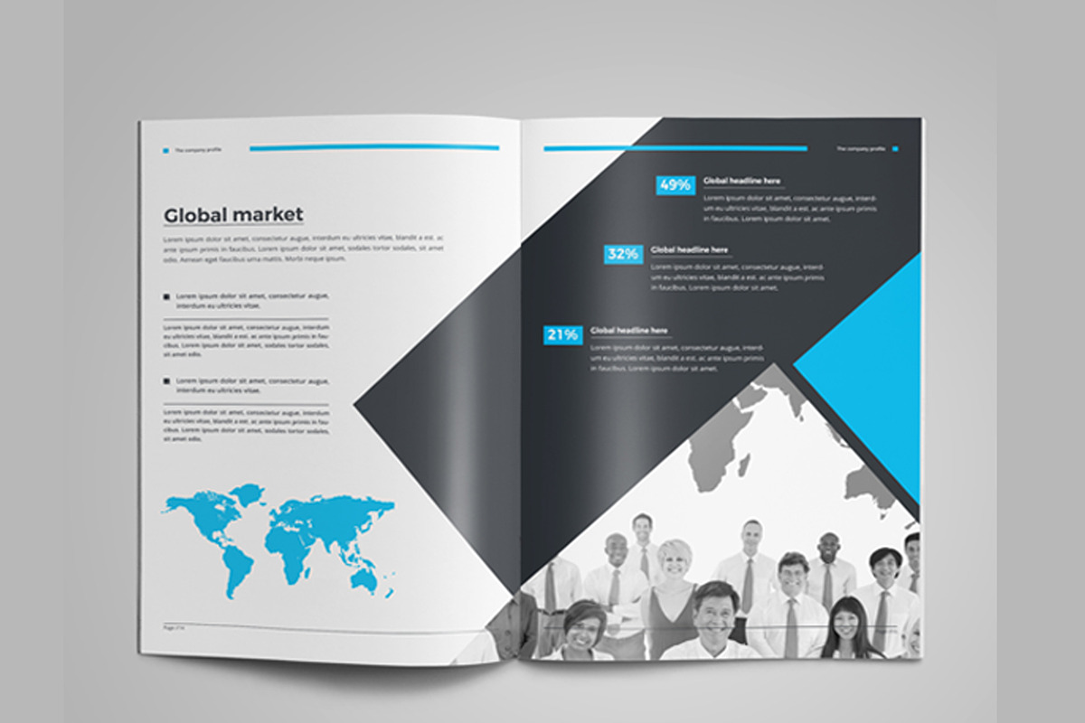 Company Profile, a Brochure Template by obidullah_01 (Photo 8 of 8)